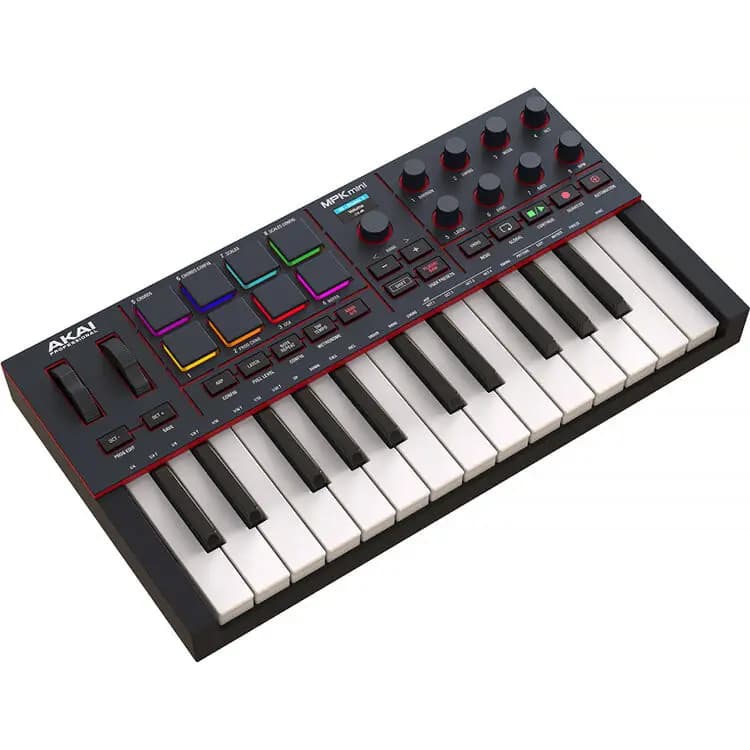 میدی کنترلر AKAI Professional MPK Mini IV Black — تصویر ۲
