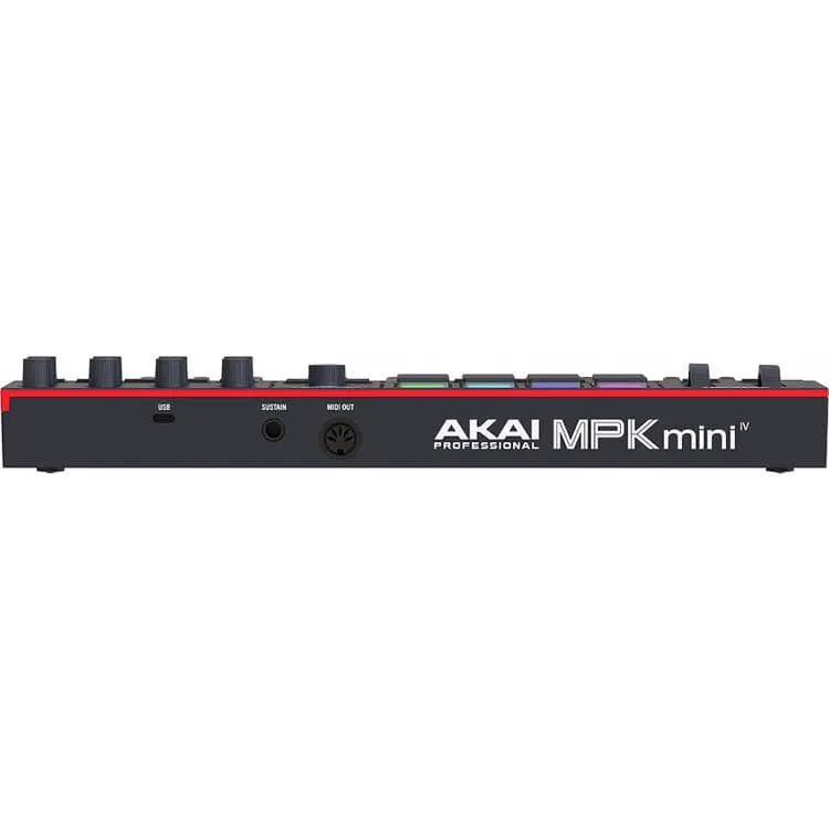میدی کنترلر AKAI Professional MPK Mini IV Black — تصویر ۳