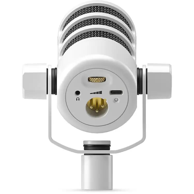 میکروفون پادکست داینامیک RODE PodMic USB and XLR Dynamic Microphone White — تصویر ۴