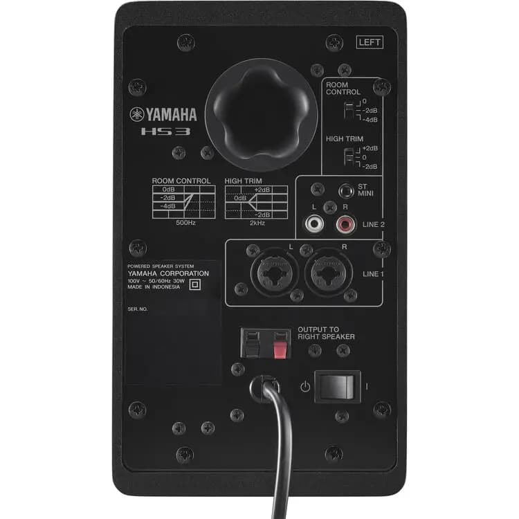 اسپیکرمانیتورینگ Yamaha HS3 — تصویر ۵