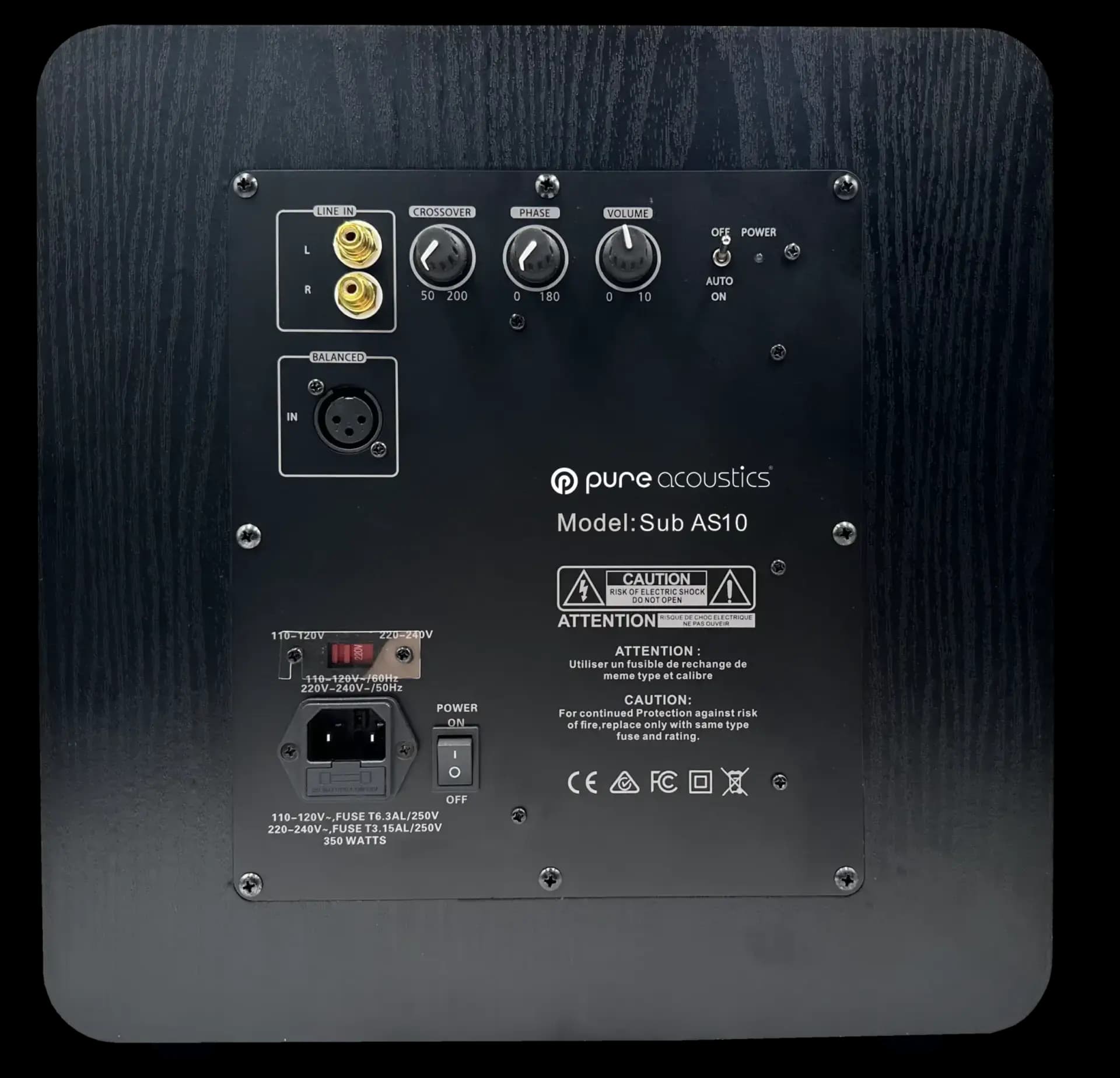 ساب ووفر Pure Acoustics AS10 — تصویر ۳