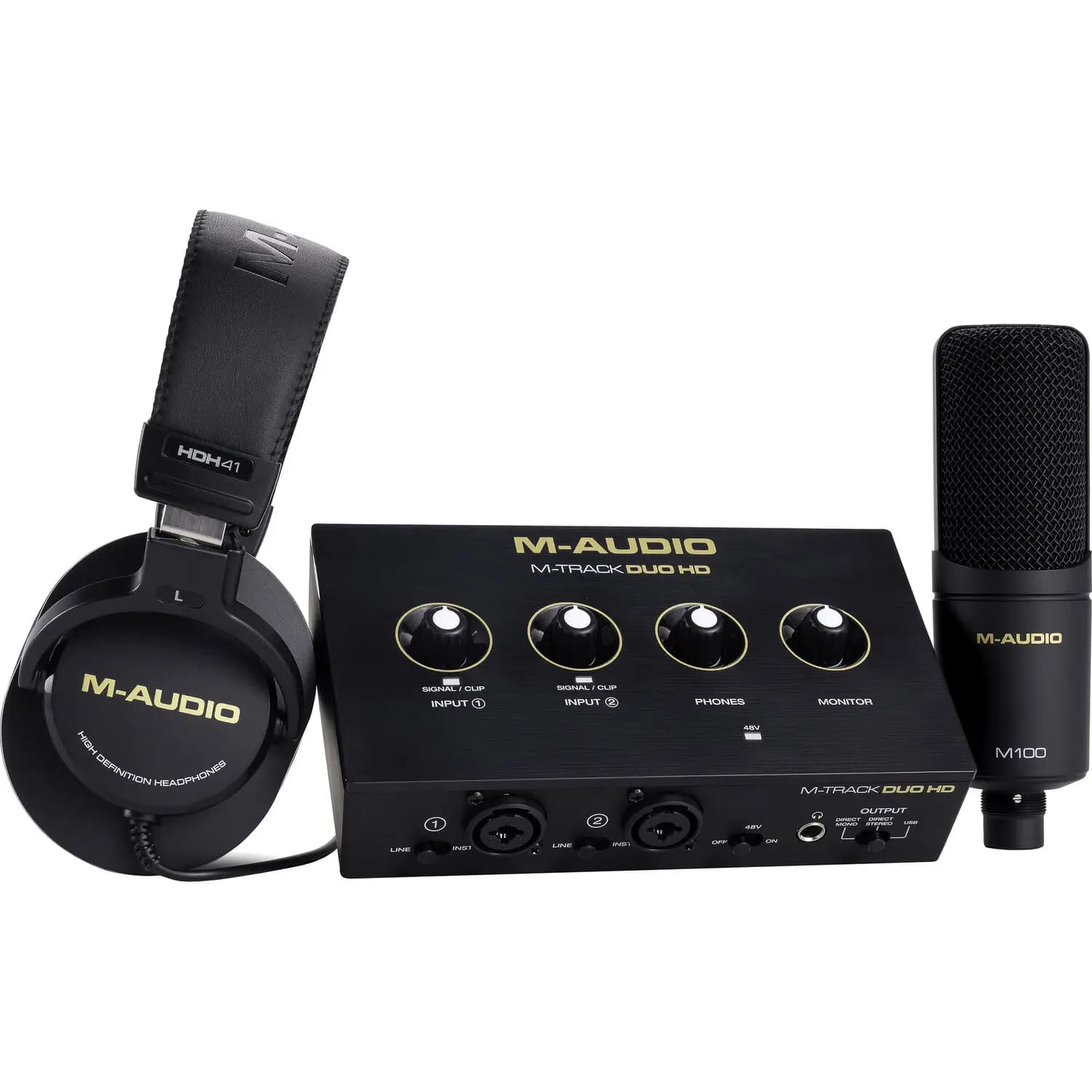 پکیج کارت صدا M-Audio M-Track Duo HD Producer Pack