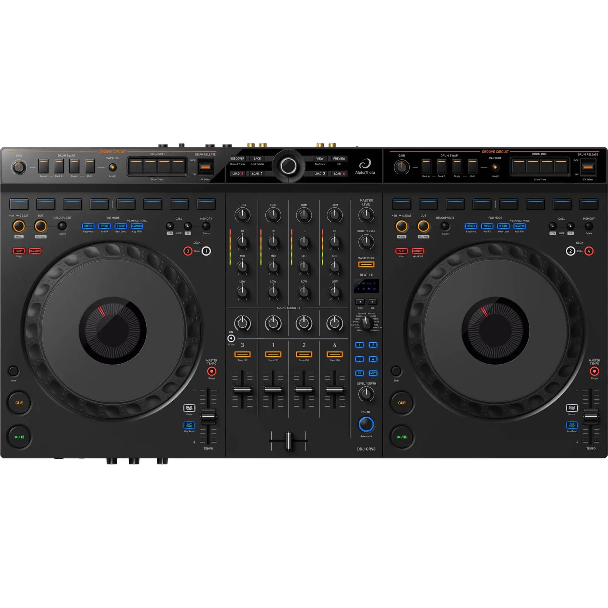 دی جی کنترلر Pioneer AlphaTheta DDJ-GRV6