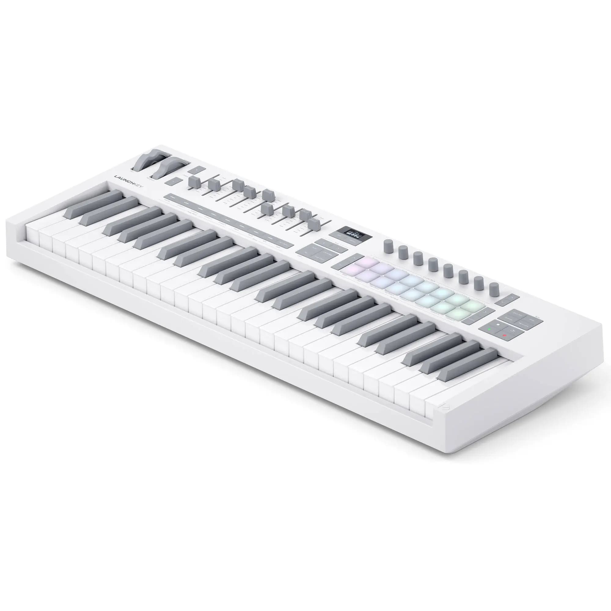 میدی کنترلر Novation Launchkey 49 MK4 white — تصویر ۳