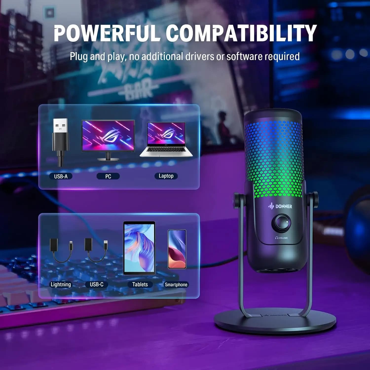 میکروفون Donner NeoTrack LX USB Condenser Microphone — تصویر ۸
