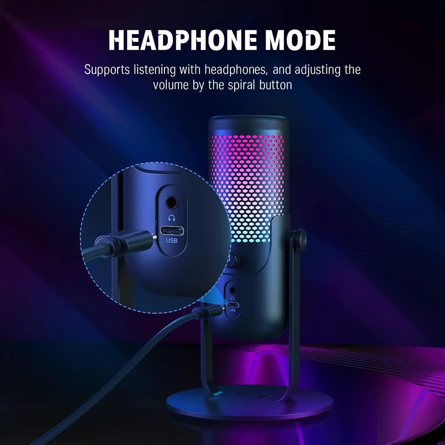 میکروفون Donner NeoTrack LX USB Condenser Microphone — تصویر ۵