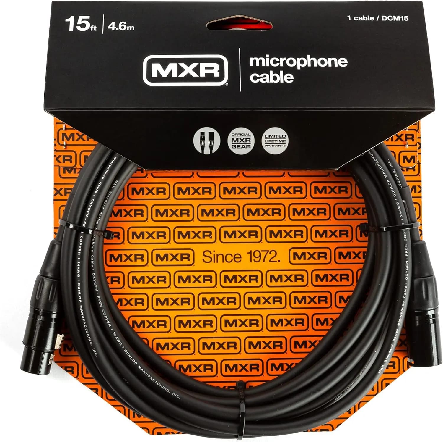 کابل میکروفن MXR Standard Series Microphone Cable 15ft