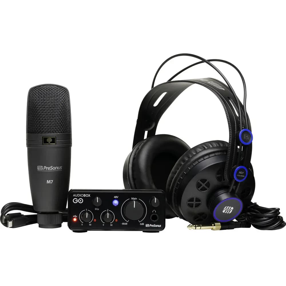 پکیج کارت صدا PreSonus AudioBox Go Creator Bundle
