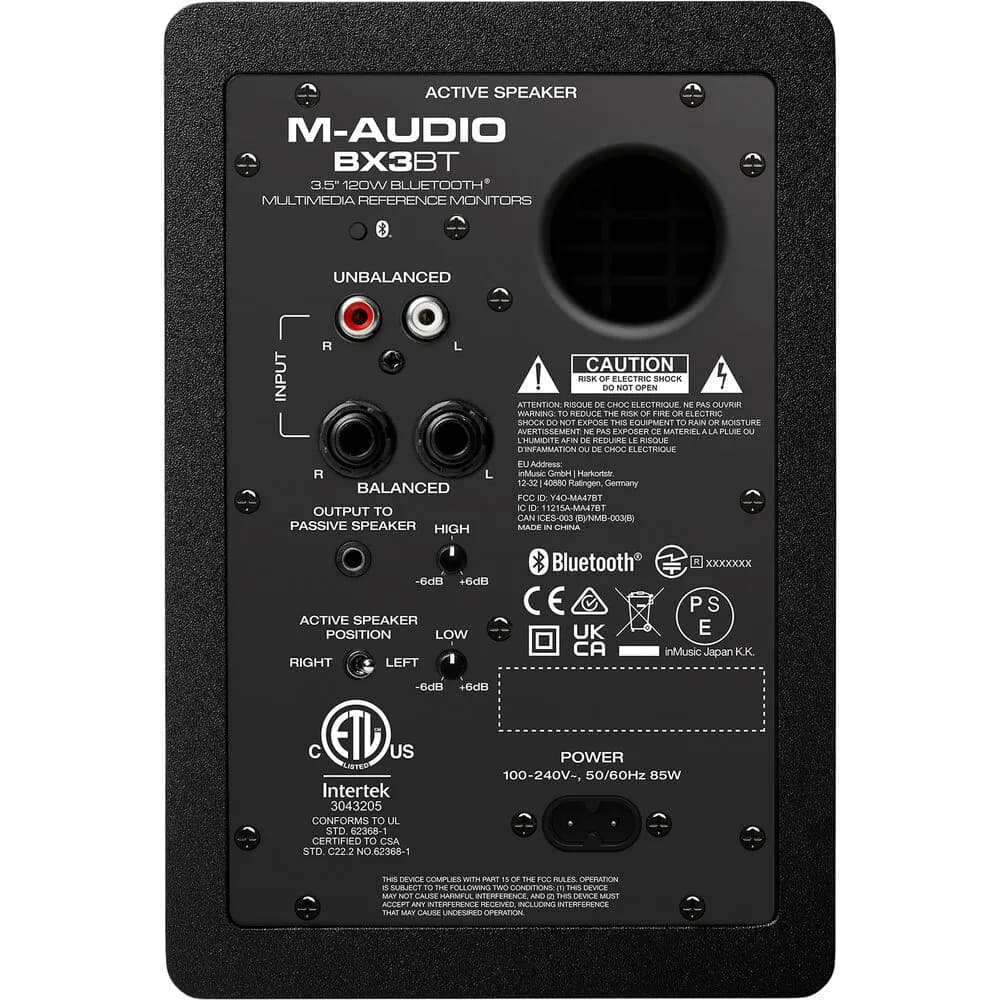 اسپیکر مانیتورینگ M-AUDIO BX3 BT — تصویر ۳