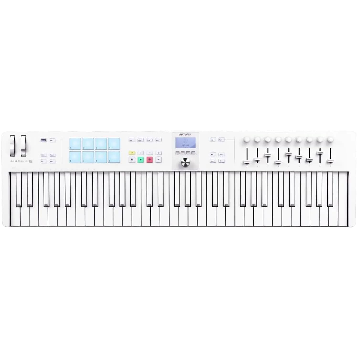 میدی کنترلر آرتوریا Arturia KeyLab Essential 61 Mk3 Alpine White