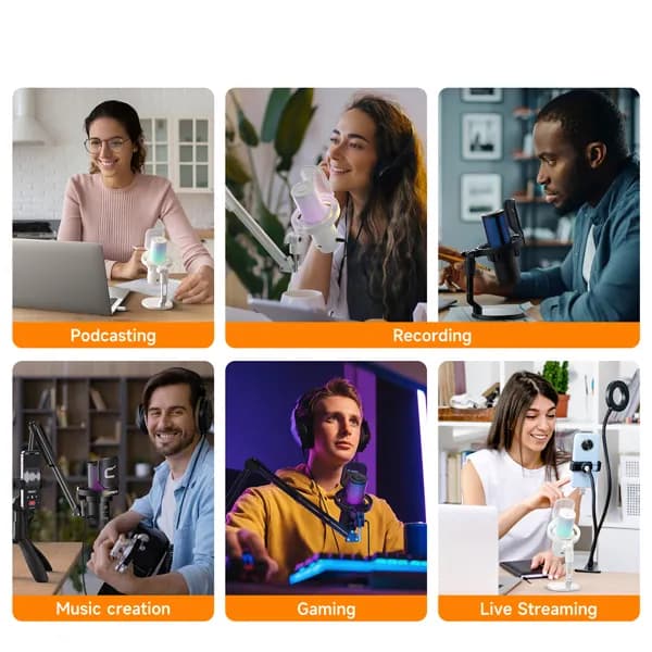میکروفن گیمینگ COMICA EJOY UNI PRO D — تصویر ۷