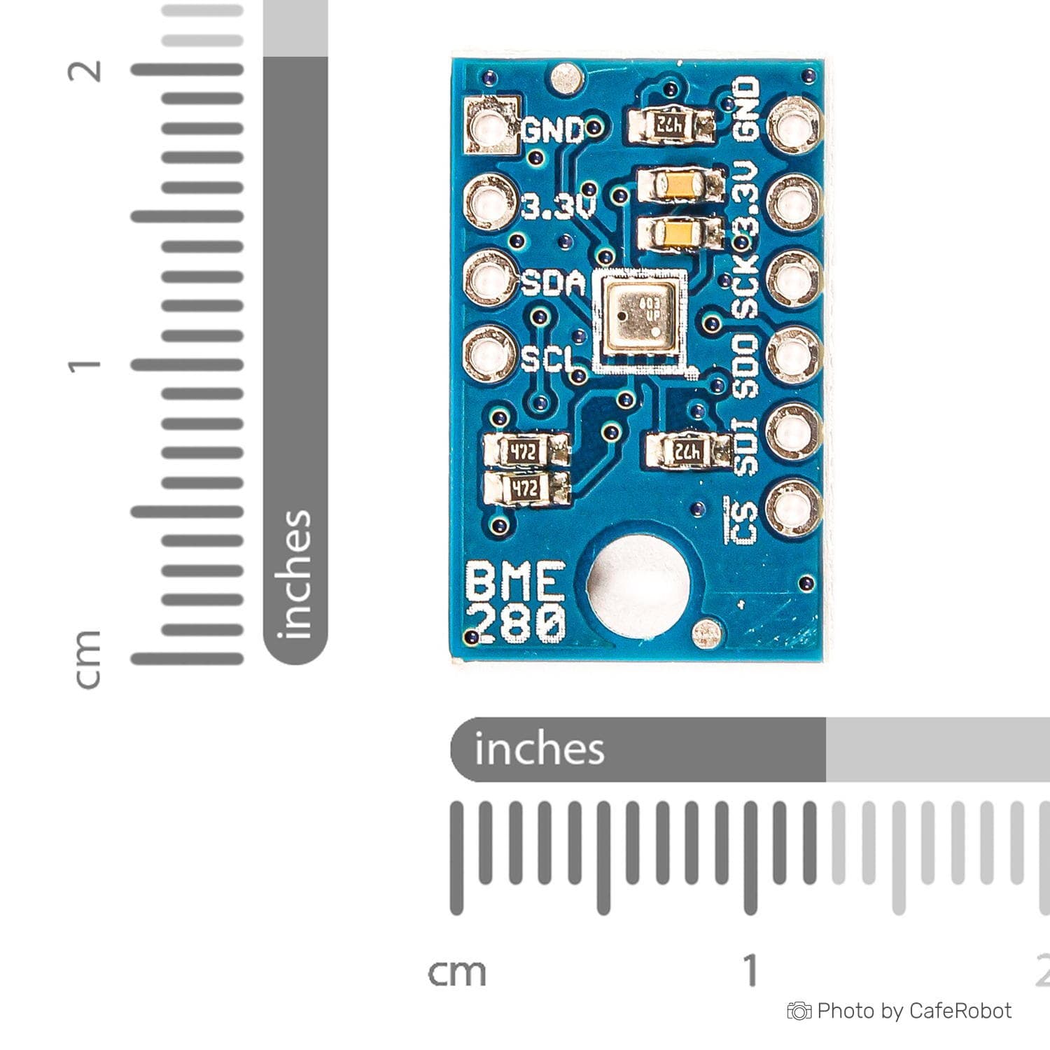 ماژول اندازه گیری فشار و ارتفاع BME280 دارای ارتباط I2C / SPI — تصویر ۷