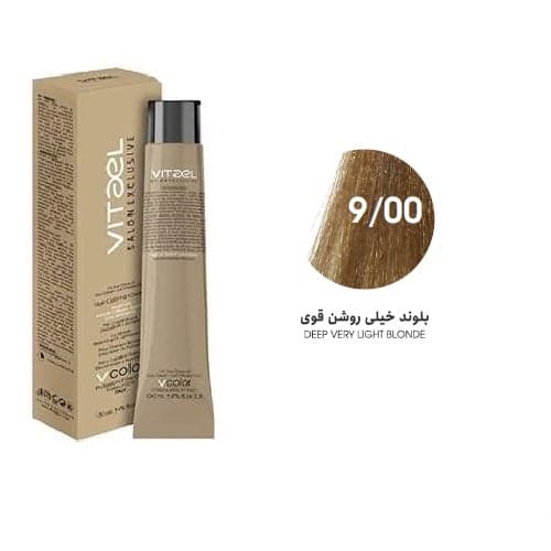 رنگ مو ویتاال شماره 9.00 بلوند روشن قوی