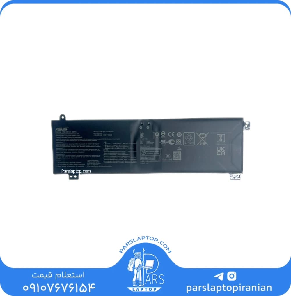 باتری لپ تاپ ASUS C41N2010 (اورجینال) | ظرفیت 3620 میلی‌آمپر 15.48 ولت