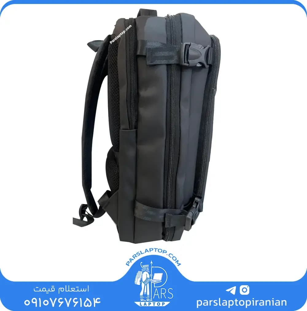 کوله پشتی لپ تاپ پرزیدنت مدل Legato مناسب برای لپ تاپ 15.6 اینچی — تصویر ۳