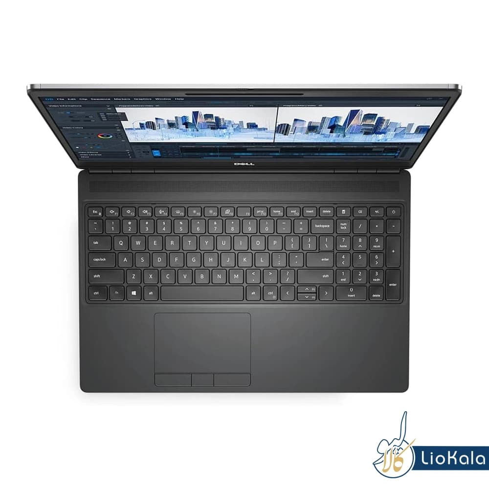 لپ‌تاپ DELL Precision 7560 | پردازنده Intel Core i9 – رم 16 – حافظه 256 گیگابایت – گرافیک RTX A2000 – نمایشگر ۱۵٫۶ اینچ — تصویر ۲