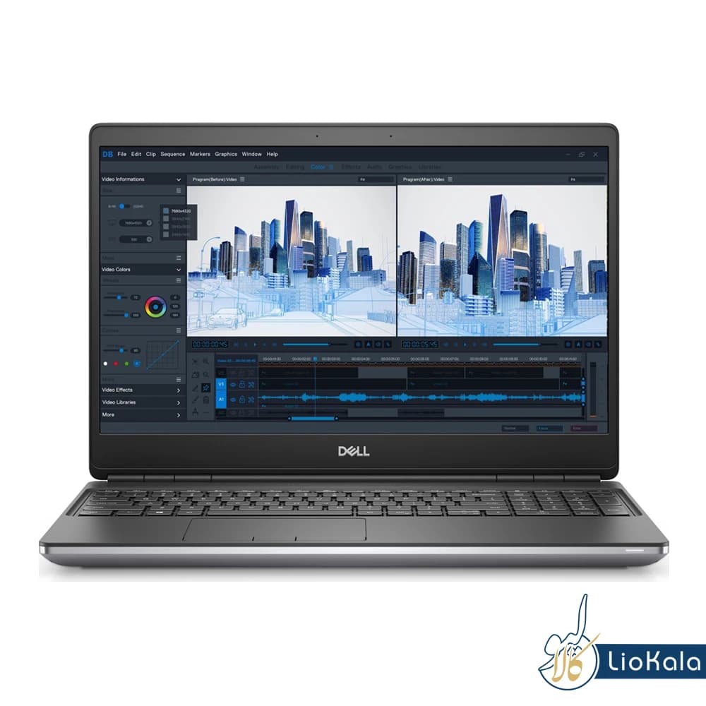 لپ‌تاپ DELL Precision 7560 | پردازنده Intel Core i9 – رم 16 – حافظه 256 گیگابایت – گرافیک RTX A2000 – نمایشگر ۱۵٫۶ اینچ