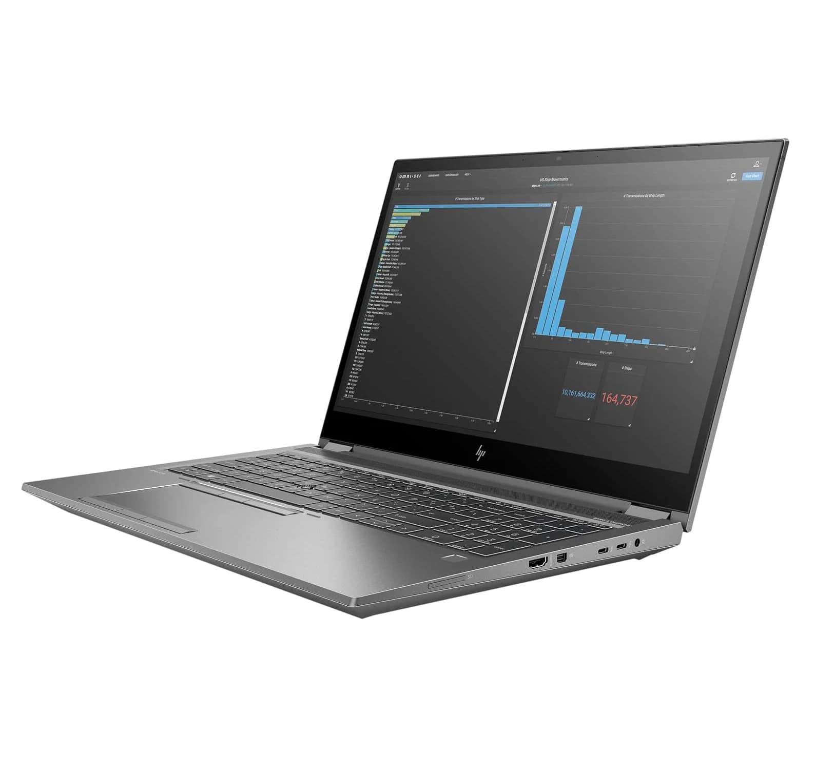 لپتاپ HP ZBook Fury 17 G8 | پردازنده Core i7 – رم 32 – حافظه داخلی 512 گیگابایت – نمایشگر 17 اینچ — تصویر ۳