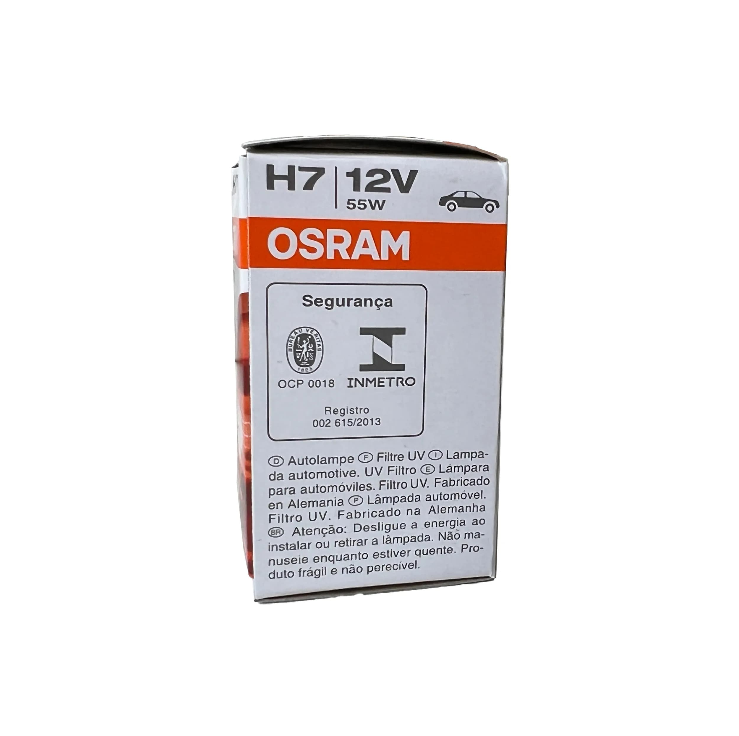 لامپ هالوژن خودرو اسرام مدل H7 12V 55W بسته دو عددی — تصویر ۵