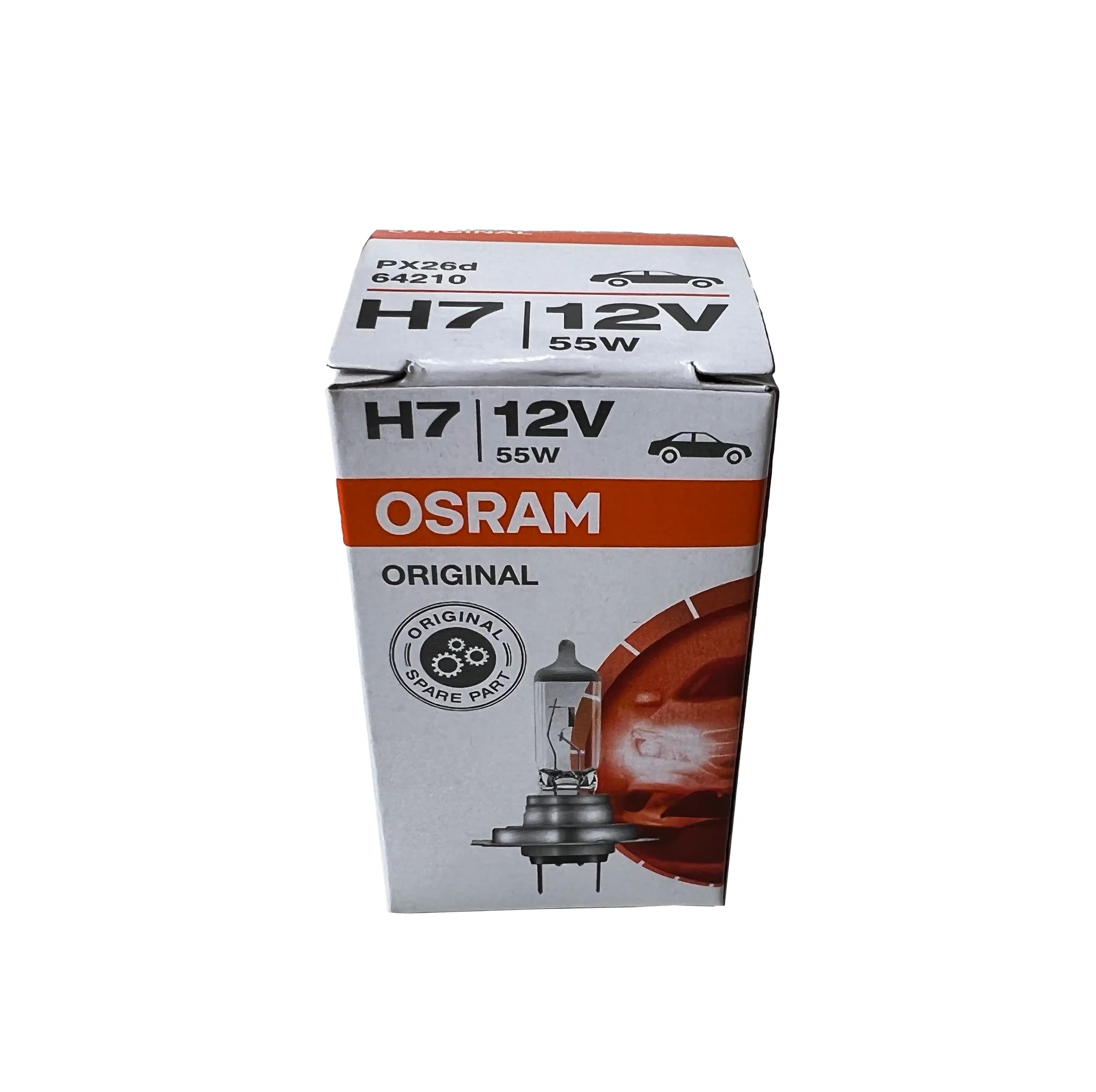 لامپ هالوژن خودرو اسرام مدل H7 12V 55W بسته دو عددی — تصویر ۶