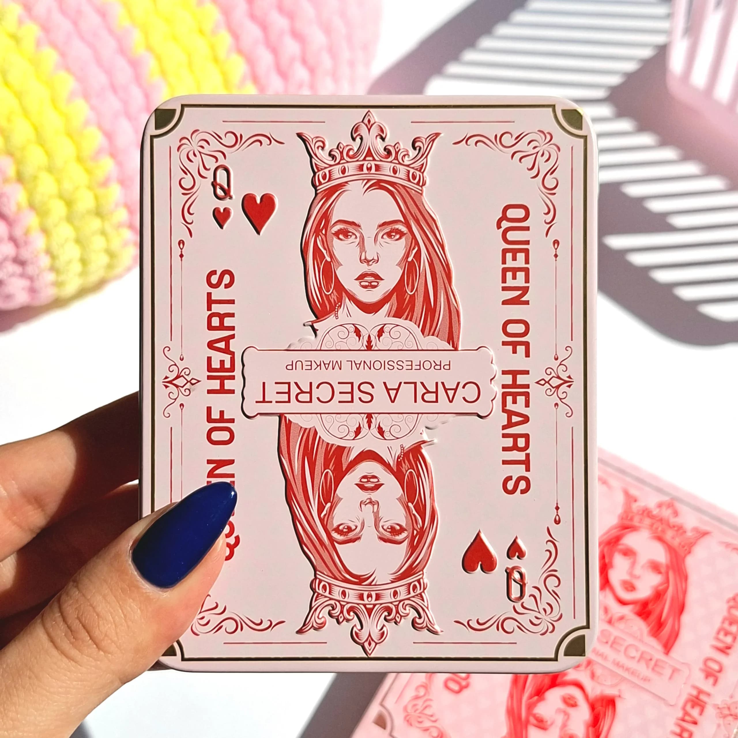پلت کرمی ۱۲ رنگ کانتور و اصلاح رنگ Queen Of Hearts — تصویر ۲