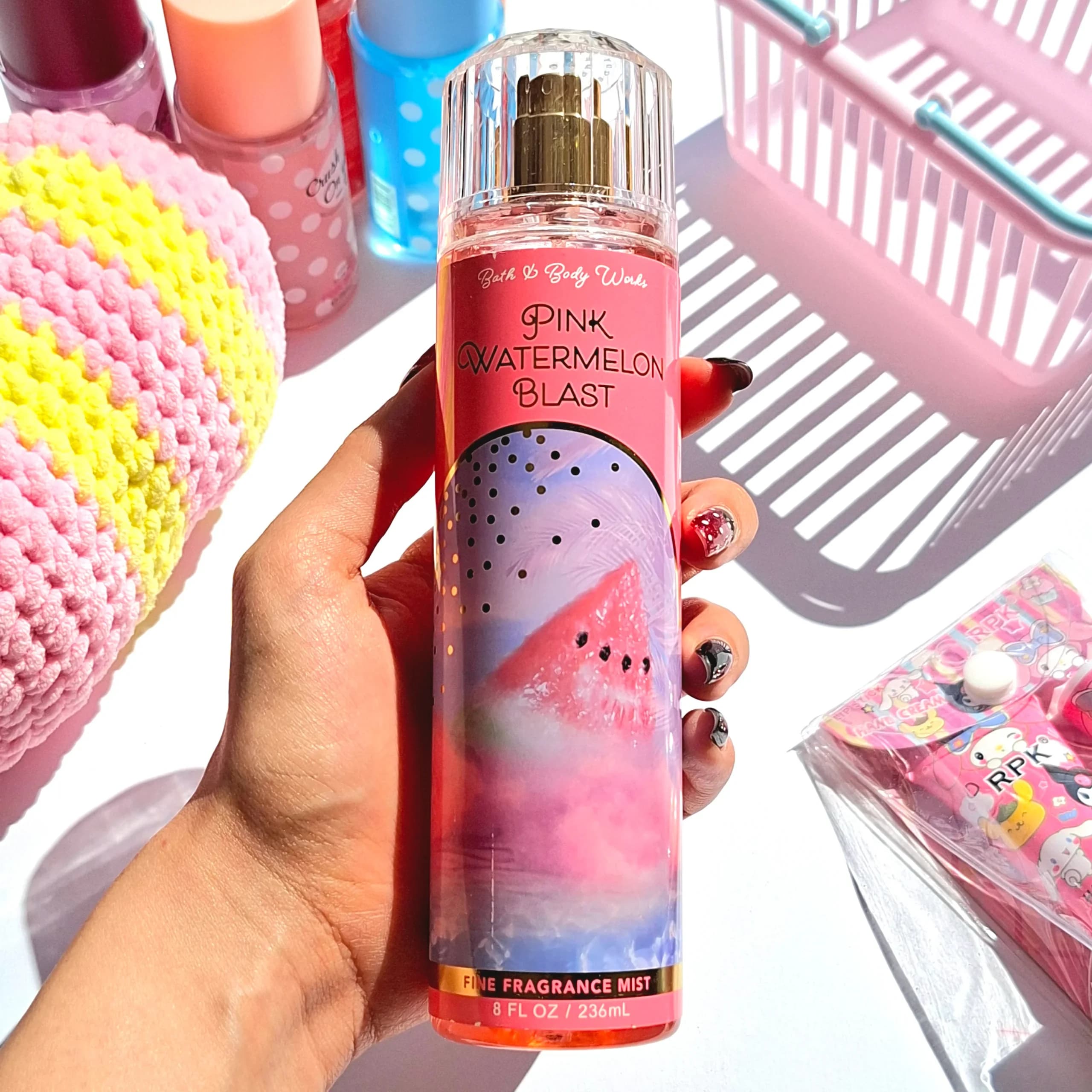 بادی میست بث اند بادی ورکز (های کپی) pink watermelon blast حجم ۲۳۶ میل