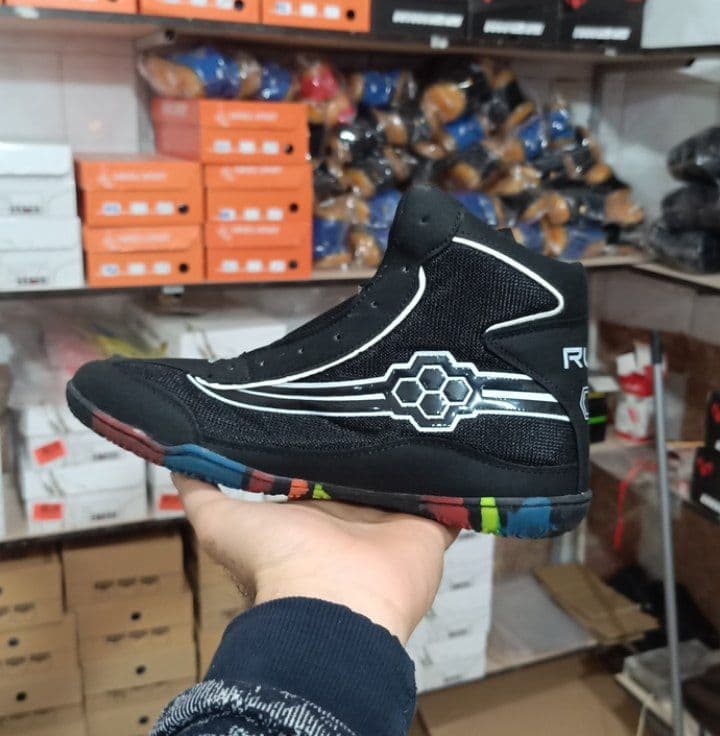 کفش کشتی و بوکس RUDIS کد R-1 (سایز 40 تا 45) — تصویر ۲