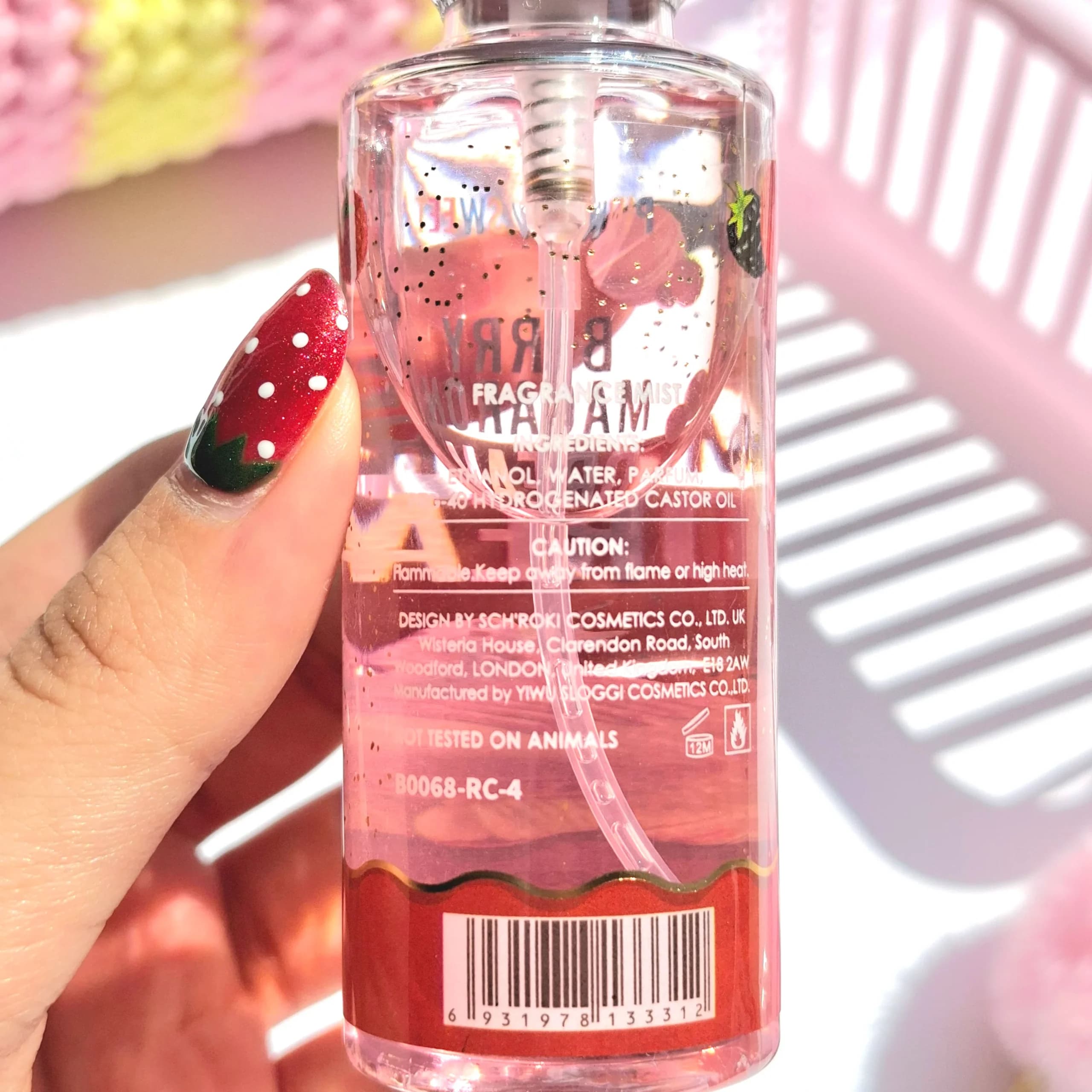 بادی اسپلش مینی Berry Macaron Dream ۶۰ میل — تصویر ۳