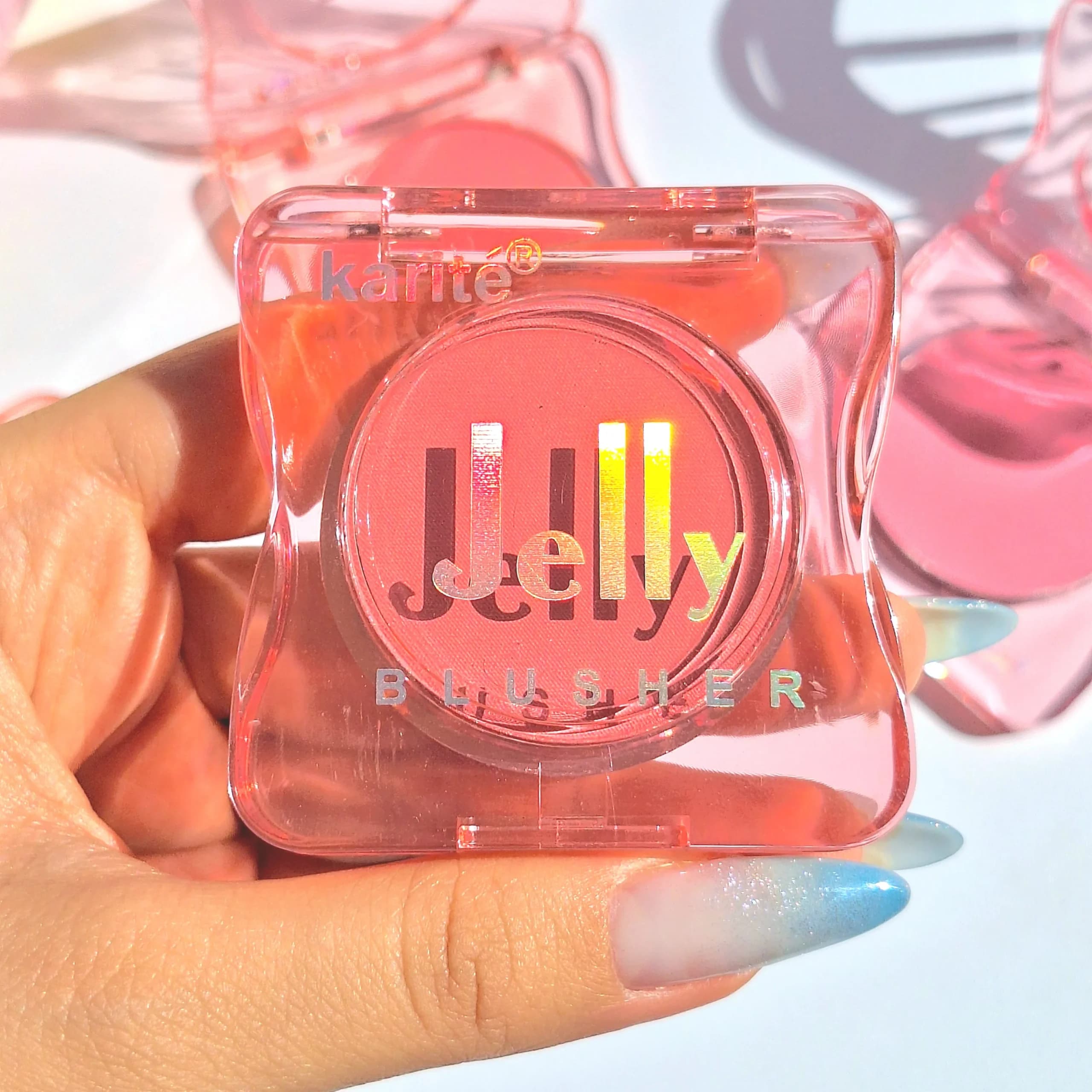 رژگونه پودری تک‌رنگ مدل Jelly — تصویر ۶