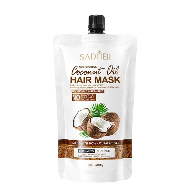 ماسک مو روغن نارگیل حجم 400 گرم