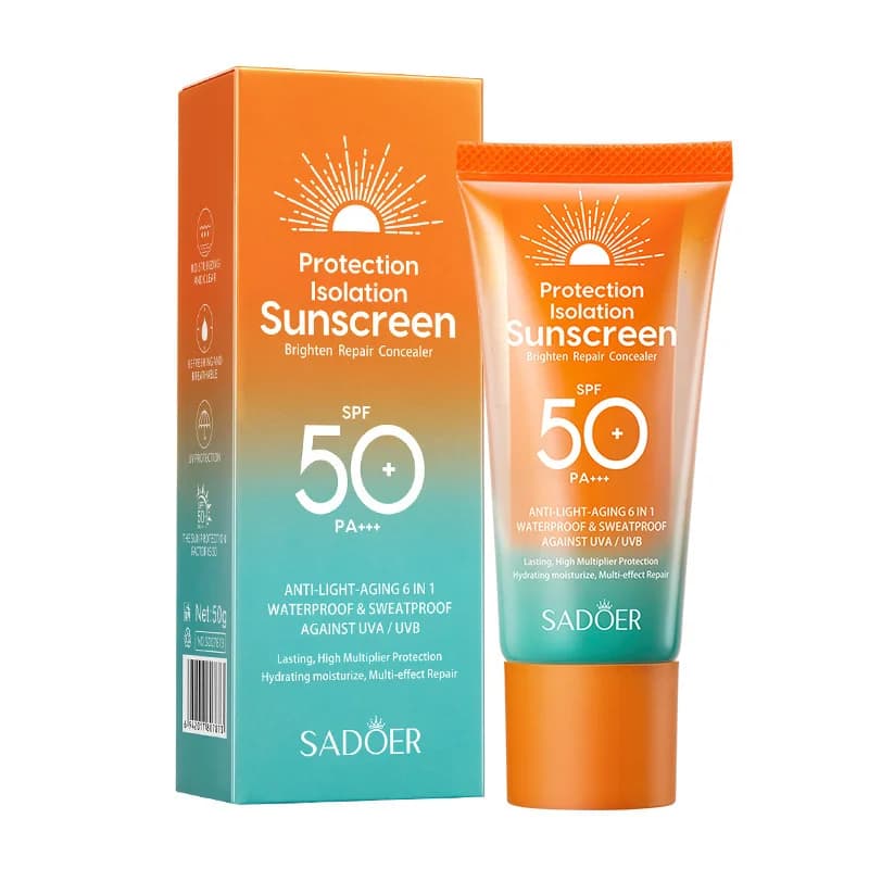 ضدآفتاب 6 در 1 سادور SPF50 حجم 50 گرم