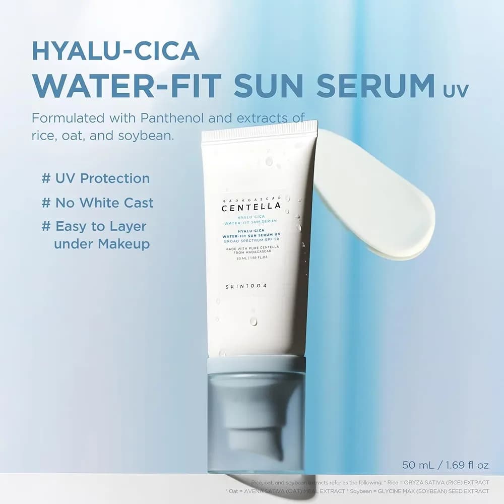 ضدآفتاب سنتلا اسکین 1004 هیالو سیکا SPF50 حجم 50 میل — تصویر ۲