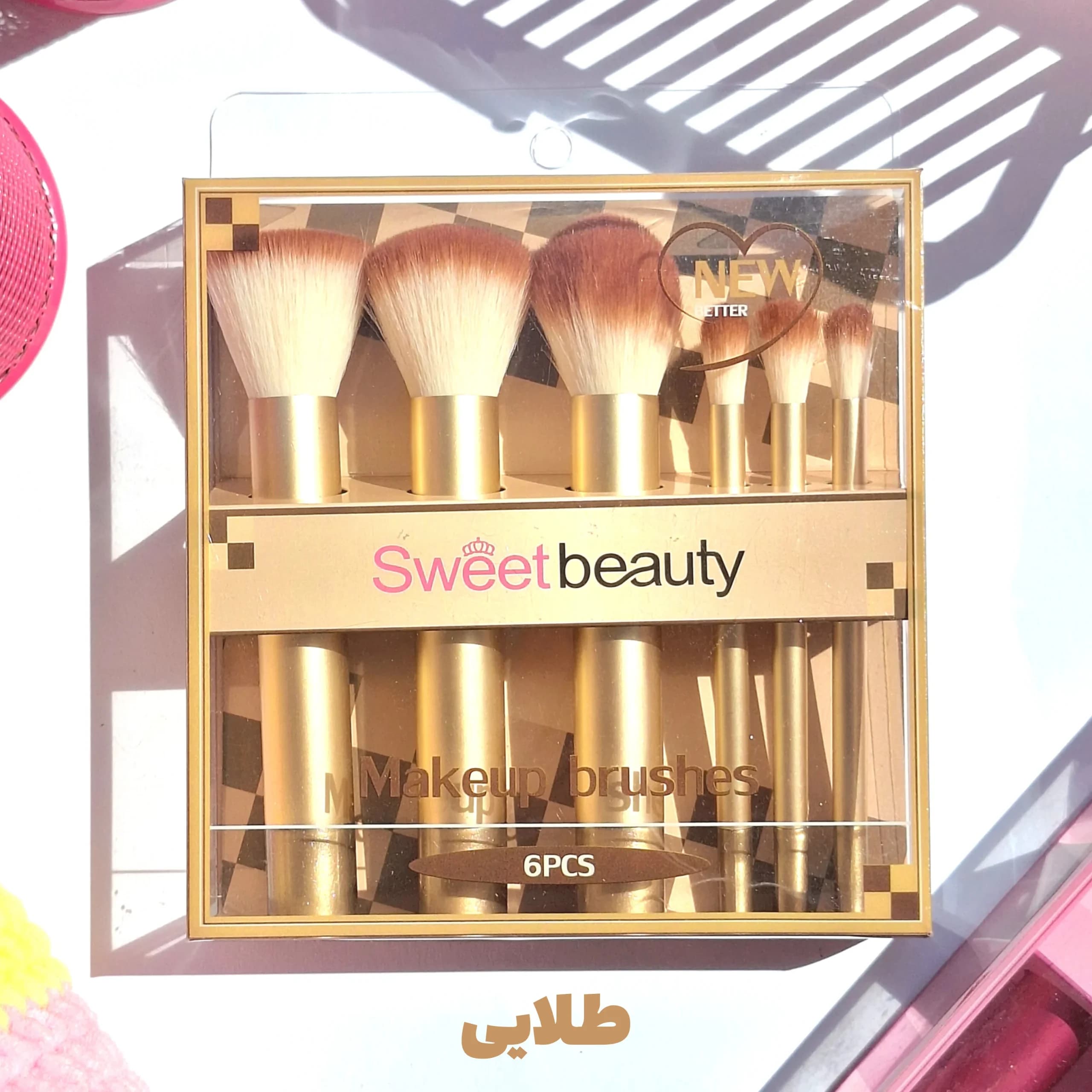 ست براش آرایشی 6 تکه Sweet Beauty — تصویر ۲