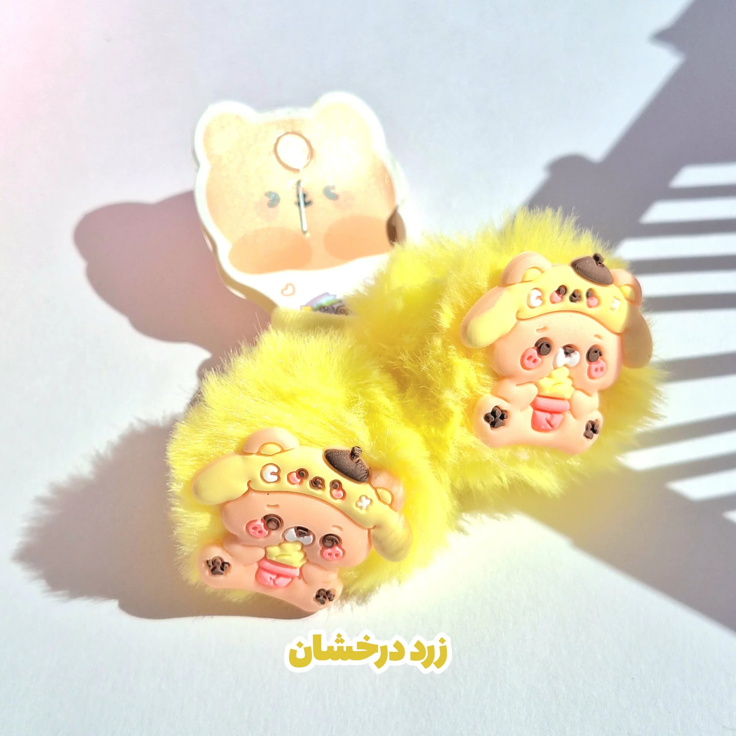 کش مو نرمالو توپی | ۵ کد رنگی (هر کد یک جفت) — تصویر ۷