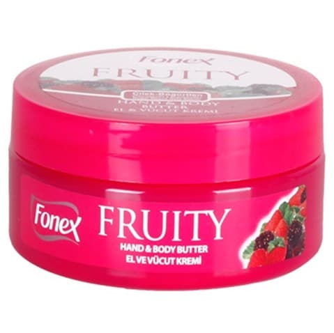 کره دست و بدن فونکس مدل شاتوت و توت فرنگی ۱۵۰ میل Fonex Hand and Body Butter