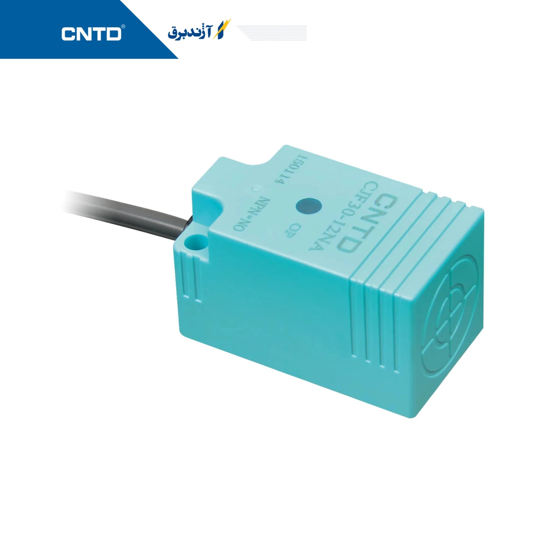 سنسور القایی مکعبی فاصله دید 12mm خروجی PNP NC