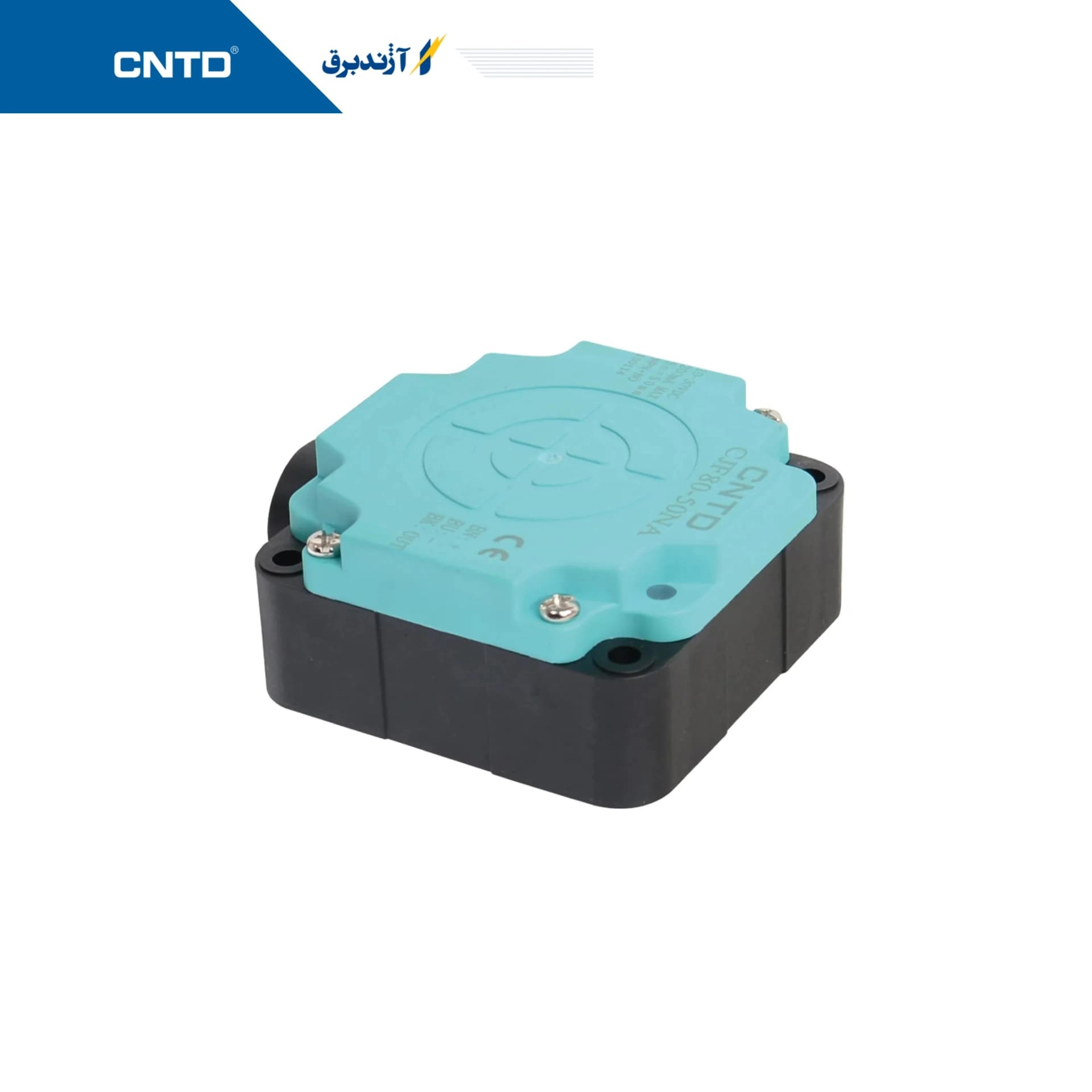 سنسور القایی مکعبی فاصله دید 50mm خروجی NPN NC