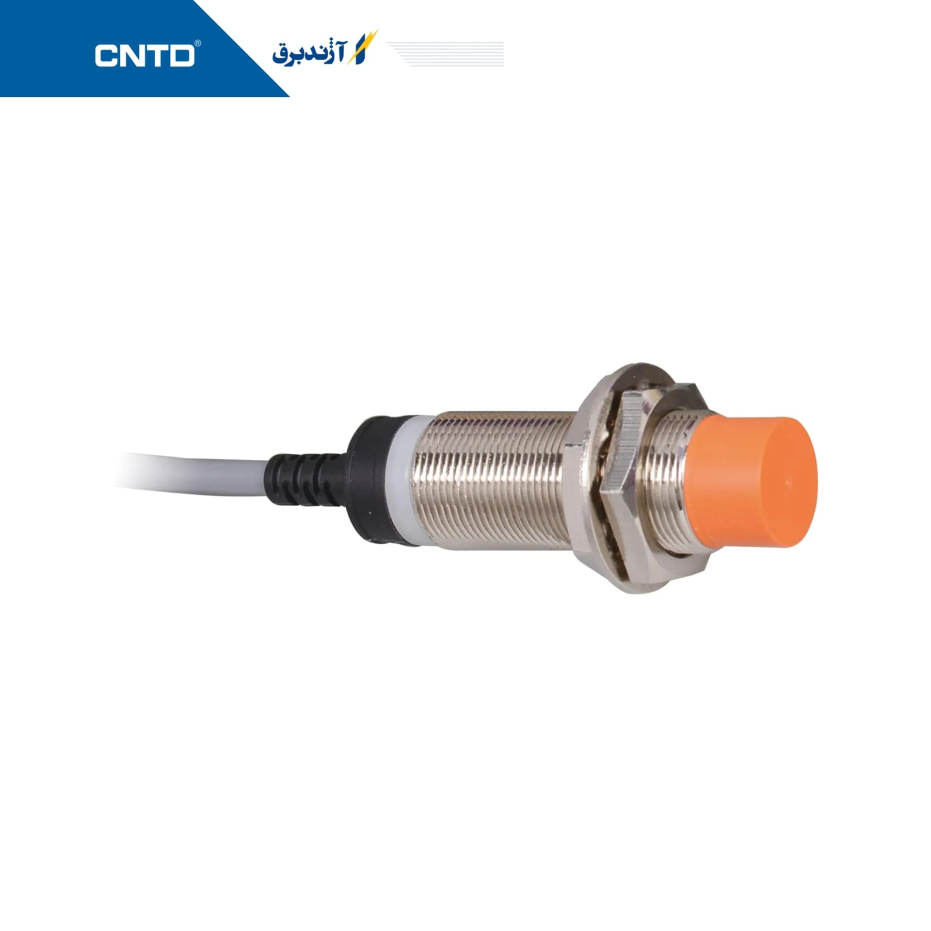 سنسور القایی استوانه ای قطر 18mm فاصله دید 8mm خروجی NPN NO+NC