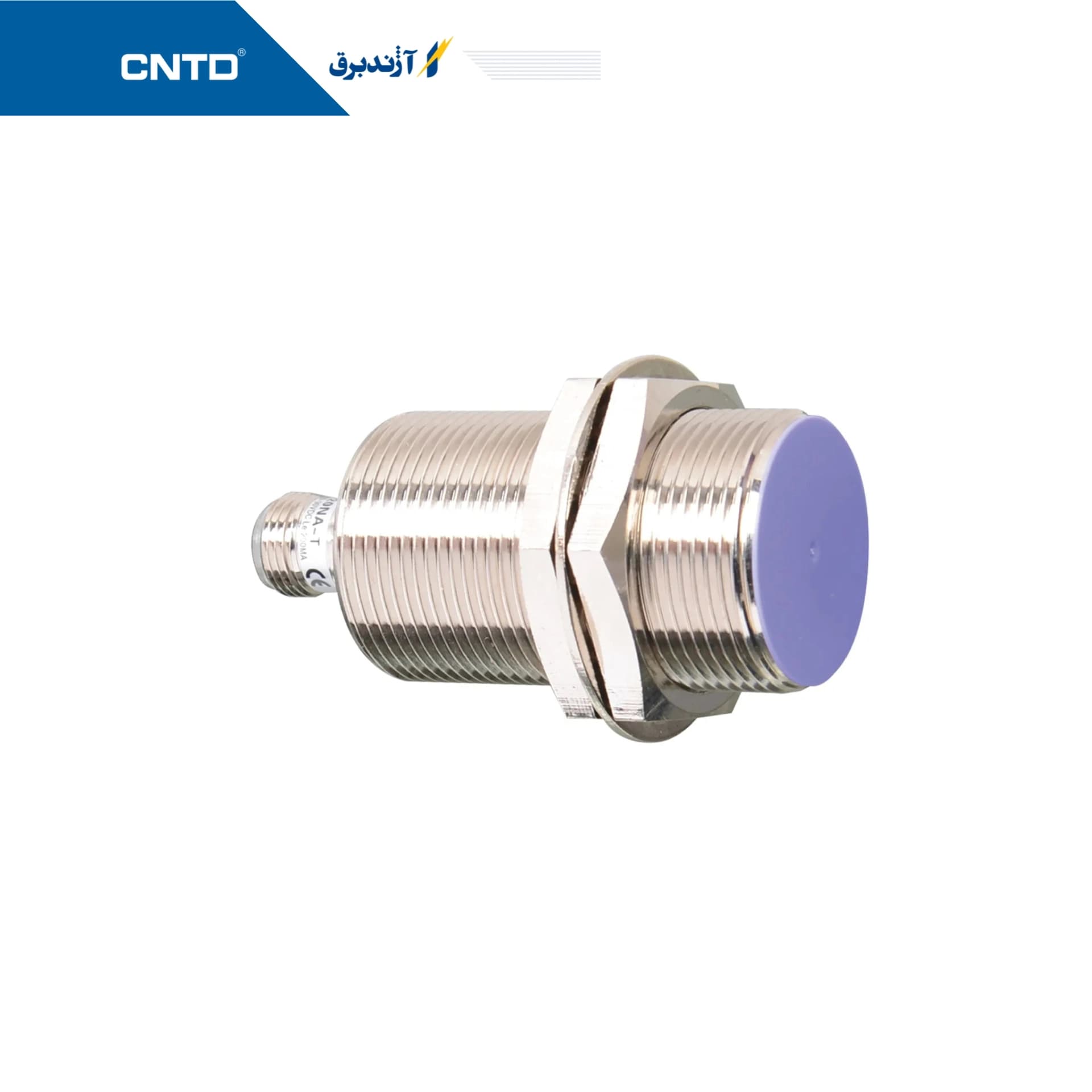 سنسور القایی استوانه ای سوکتی قطر 30mm فاصله دید 17mm خروجی NPN NO+NC