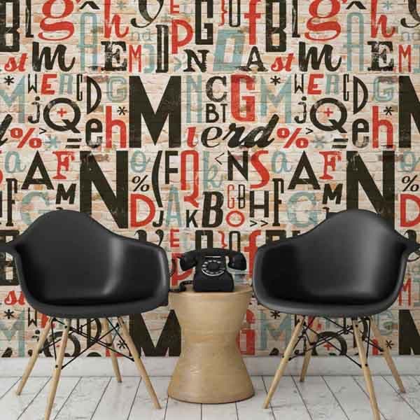 پوستر دیواری حروف انگلیسی کد HT189
