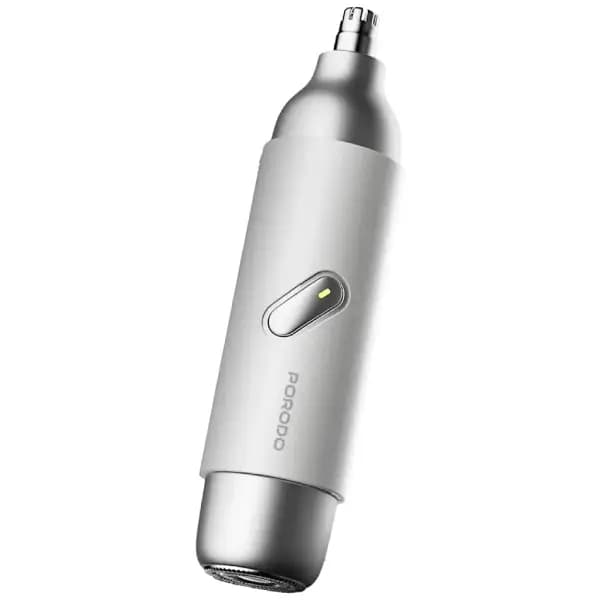 دستگاه شیو بینی و گوش پرودو مدل Porodo 2‑In‑1 Multifunctional Electric Shaver Nose & Ear Trimmer