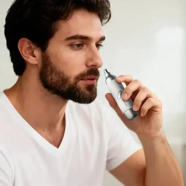 دستگاه شیو بینی و گوش پرودو مدل Porodo 2‑In‑1 Multifunctional Electric Shaver Nose & Ear Trimmer — تصویر ۳