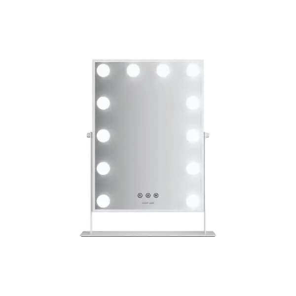 آینه آرایشی گرین لاین مدل Green Lion Glam Shine Makeup Mirror 12 LED Lights