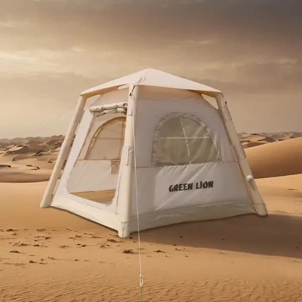 چادر بادی کمپینگ گرین لاین مدل Green Lion GT‑3X Inflatable Camping Tent — تصویر ۴