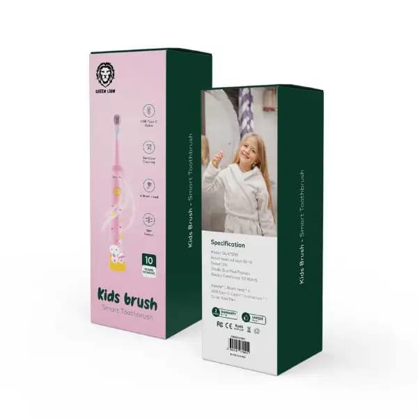 مسواک برقی کودکان گرین لاین مدل Green Lion Kids Smart Toothbrush — تصویر ۵