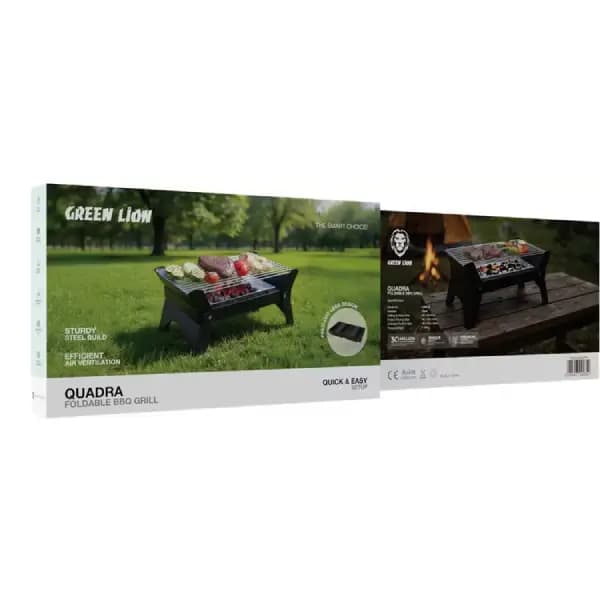 باربیکیو گرین‌ لاین مدل Green Lion Quadra Foldable BBQ Grill — تصویر ۶
