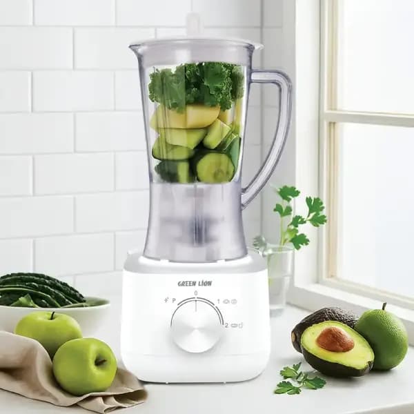آبمیوه‌گیر و بلندر گرین‌ لاین مدل Green Lion Jet Blend Juice Blender 650W — تصویر ۲