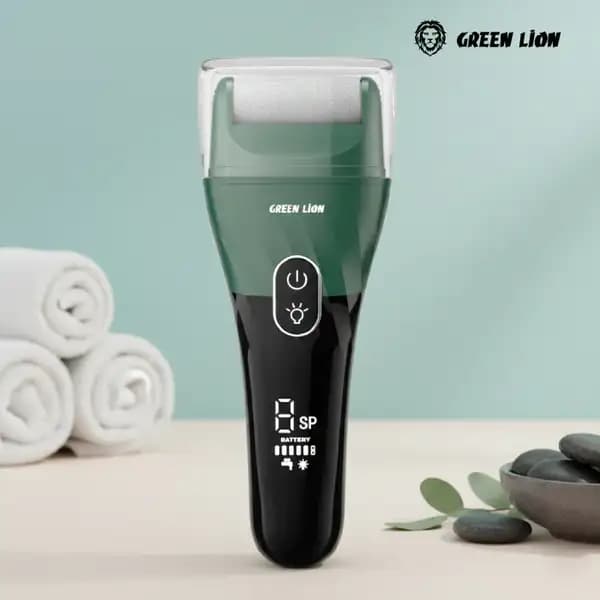 سنگ پا شارژی گرین لاین مدل Green Lion Rechargeable Callus Remover