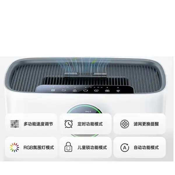 دستگاه تصفیه هوا یسیدو مدل Yesido EC23 Air Purifier — تصویر ۲