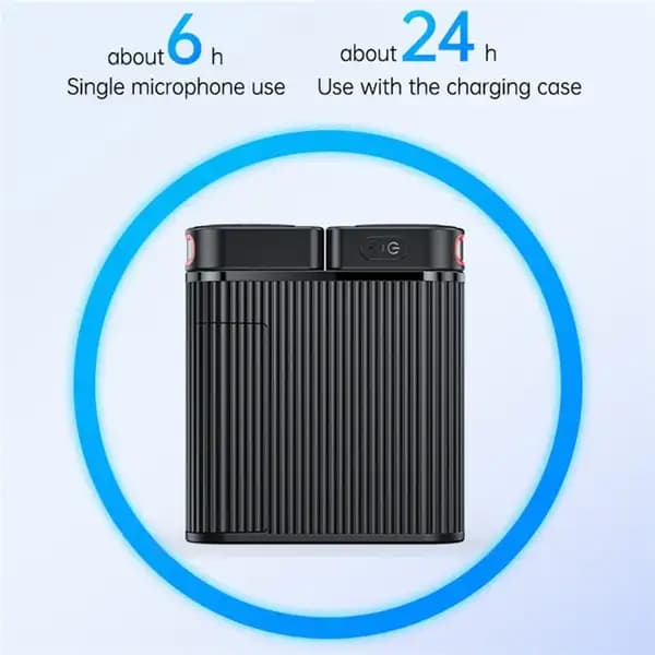 میکروفون یقهای 2 در 1 بیسیم یسیدو مدل Yesido KR19 — تصویر ۸
